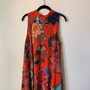 Anthropologie floral dress